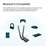 TP-Link Archer TX20E (ARCHER TX20E) Adaptador PCIe Wi-Fi 6 AX1800 Bluetooth 5.2, Doble Banda 2.4/5GHz, 1201+574 Mbps, 2 Antenas, WPA3, Solo Windows 10/11